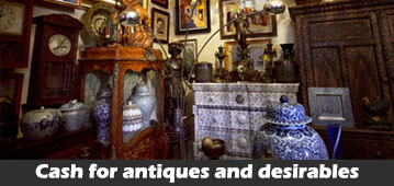 cash for unwanted old antiques