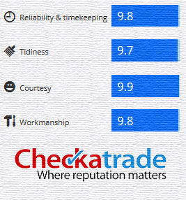 we are checkatrade approved